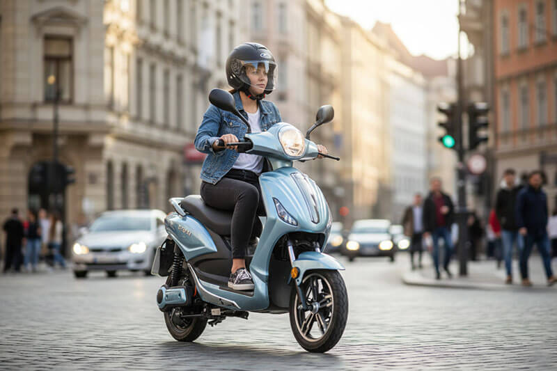 <strong>Cristal Impianti s.r.l.</strong></br>Energia e mobilità senza pensieri con i nostri scooter elettrici